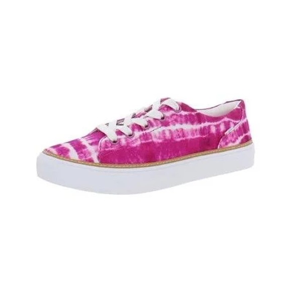 TOMS Sneakers Alex Women - Fuchsia Rose Batik Canvas 5.5 - Picture 1 of 5